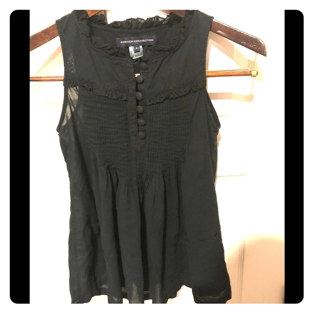 French Connection Flare Top Size 2 - image 1